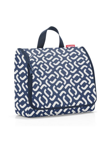 Toaletná taštička Reisenthel Toiletbag XL Signature navy