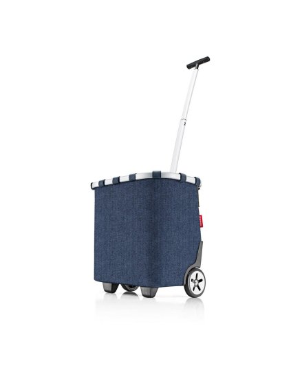 Nákupný košík na kolieskach Reisenthel Carrycruiser Herringbone dark blue