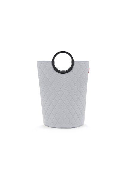 Taška/kôš na bielizeň Reisenthel Loophome M Frame Rhombus light grey