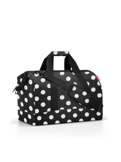 Cestovná taška Reisenthel Allrounder L Dots white