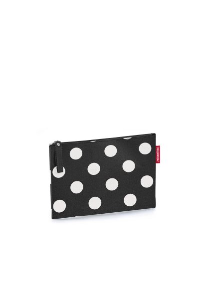 Taštička na zips Reisenthel Case 1 Dots white