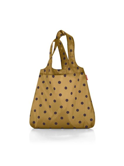 Skladacia taška Mini Maxi Shopper Dots ocher