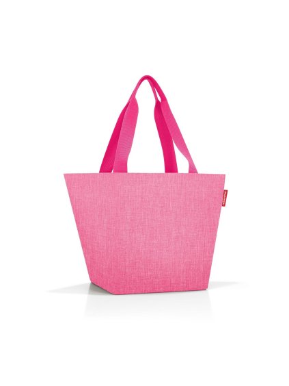 Nákupná taška cez rameno Reisenthel Shopper M Twist pink