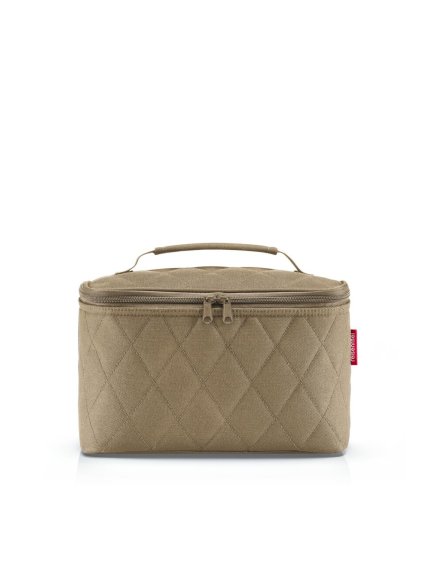 Kozmetický kufrík Reisenthel Cosmetic case Rhombus olive