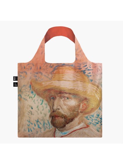 Skladacia nákupná taška LOQI VINCENT VAN GOGH Self Portrait