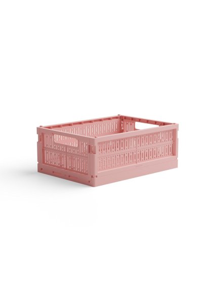 Skladacia prepravka midi Made Crate - candyfloss pink