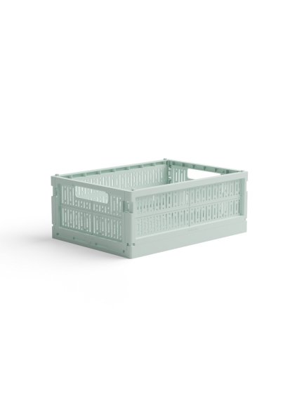 Skladacia prepravka midi Made Crate - minty