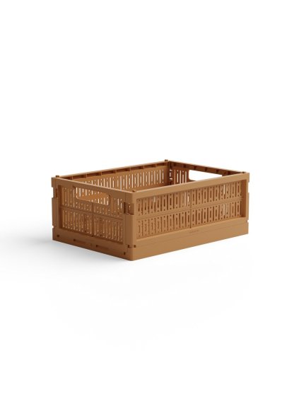 Skladacia prepravka midi Made Crate - toffee
