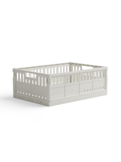 Skladacia prepravka maxi Made Crate - milk