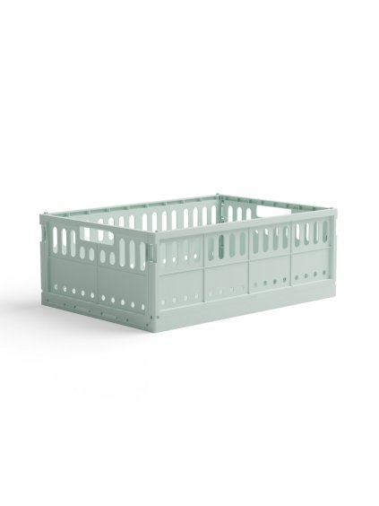 Skladacia prepravka maxi Made Crate - minty