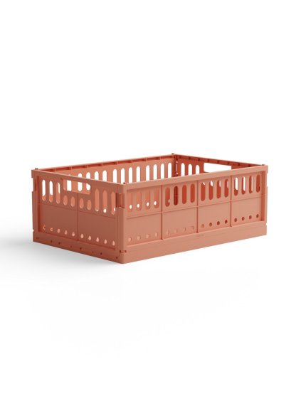 Skladacia prepravka maxi Made Crate - peachy