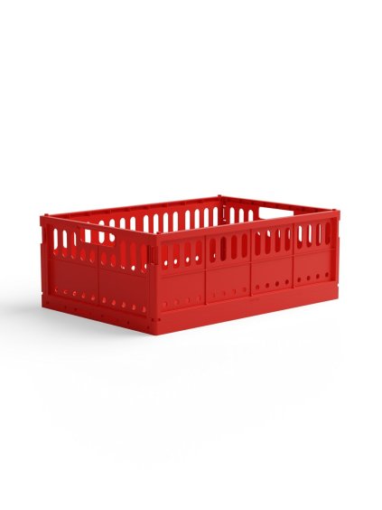 Skladacia prepravka maxi Made Crate - so bright red
