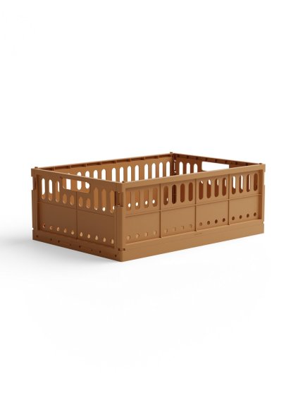 Skladacia prepravka maxi Made Crate - toffee