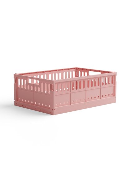 Skladacia prepravka maxi Made Crate - candyfloss pink
