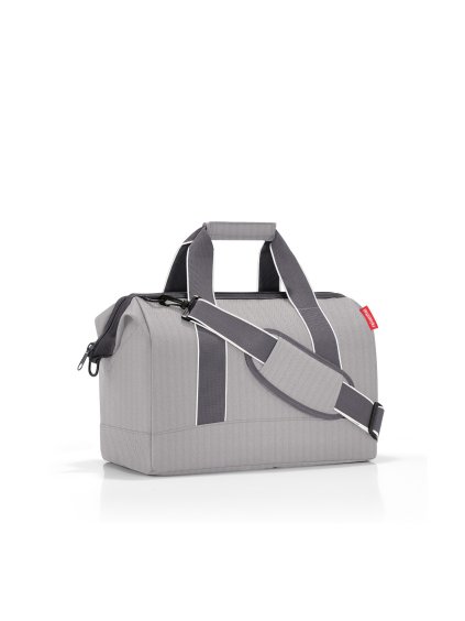 Cestovná taška Reisenthel Allrounder M Herringbone grey