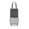 Nákupná taška na kolieskach Reisenthel Foldabletrolley Herringbone grey