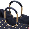 Nákupná taška Reisenthel Loopshopper L Frame Metallic dots blue #4