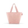 Nákupná taška cez rameno Reisenthel Shopper M Cord blush