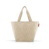 Nákupná taška cez rameno Reisenthel Shopper M Cord sand