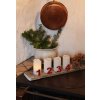 Vosková sviečka LED 4 ks STAR TRADING Advent #4