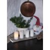 Vosková sviečka LED 4 ks STAR TRADING Advent #5