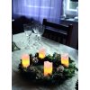 Vosková sviečka LED 4 ks STAR TRADING Advent #7