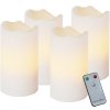 Vosková sviečka LED 4 ks STAR TRADING Advent