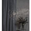 Dekorácia na zavesenie 26 cm STAR TRADING Firework - strieborná #2
