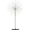Svietiaca LED dekorácia výška 50 cm Star Trading Firework - čierna