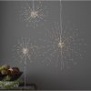 Svietiaca LED dekorácia výška 50 cm Star Trading Firework - strieborná #2