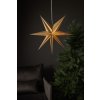 Svietiaca vianočná hviezda priemer 60 cm Star Trading Point - zlatá #2
