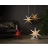Svietiaca vianočná hviezda priemer 60 cm Star Trading Point - zlatá #6