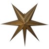 Svietiaca vianočná hviezda priemer 60 cm Star Trading Point - zlatá