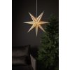 Svietiaca vianočná hviezda priemer 60 cm Star Trading Point - béžová #2