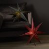 Svietiaca vianočná hviezda priemer 60 cm Star Trading Point - červená #3