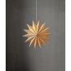 Vianočná papierová hviezda priemer 60 cm Star Trading Plain - béžová #2