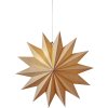 Vianočná papierová hviezda priemer 60 cm Star Trading Plain - béžová