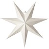 Vianočná papierová hviezda priemer 45 cm Star Trading Plain - biela #2
