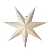 Vianočná papierová hviezda priemer 45 cm Star Trading Plain - biela