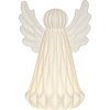 Dekoratívne svietiace LED anjel výška 19 cm Star Trading Vinter - biely #2