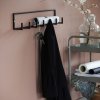 Vešiak na kabáty 60 cm RACK House Doctor - čierny