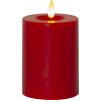 Vosková LED sviečka s časovačom výška 12,5 cm Star Trading Flamme Flow - červená #2
