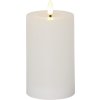 Vosková LED sviečka s časovačom výška 15 cm Star Trading Flamme Flow - biela #2