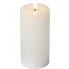 Vosková LED sviečka s časovačom výška 17,5 cm Star Trading Flamme Flow - biela #3