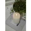 Vosková LED sviečka s časovačom výška 17,5 cm Star Trading Flamme Flow - biela #4