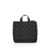 Toaletná taštička Reisenthel Toiletbag Glossy dots black