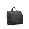 Toaletná taštička Reisenthel Toiletbag XL Glossy dots black #4