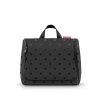 Toaletná taštička Reisenthel Toiletbag XL Glossy dots black