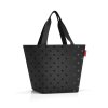 Nákupná taška cez rameno Reisenthel Shopper M Glossy dots black #4