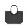 Nákupná taška Reisenthel Loopshopper L Frame Glossy dots black